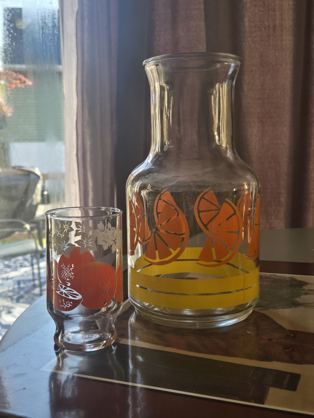Vintage 1970s Libbey of Canada Clear Glass Carafe Pitcher - Picture 2 of 7